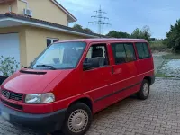 Gebraucht VW T4 88 PS (64 kW) 2003 Rot Van
