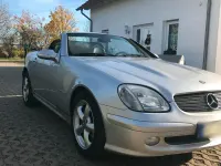 Gebraucht Mercedes SLK200 163 PS (119 kW) 2002 Silber Cabrio
