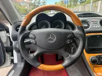 Gebraucht Mercedes SL500 306 PS (225 kW) 2003 Weiß Cabrio