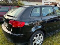 Gebraucht Audi A3 102 PS (75 kW) 2007 Schwarz Kleinwagen