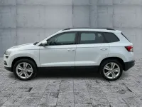 Gebraucht Skoda Karoq Style 150 PS (110 kW) 2021 Moonweiss metallic SUV