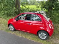 Gebraucht Fiat 500C 69 PS (50 kW) 2010 Rot Cabrio