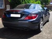 Gebraucht Mercedes SLK200 AMG 184 PS (135 kW) 2013 Grau Cabrio