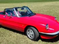 Gebraucht Alfa Romeo Spider 103 PS (75 kW) 1984 Rot Cabrio