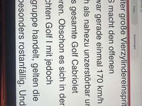 Gebraucht VW Golf Cabriolet 98 PS (72 kW) 1990 Cabrio