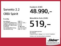 gebraucht Kia Sorento 2.2 CRDi Spirit Premium *Sofort*