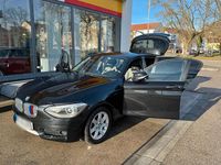 Gebraucht BMW 118 Advantage 143 PS (105 kW) 2014 Schwarz Kleinwagen