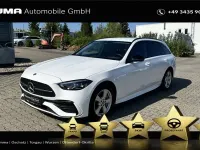 Gebraucht Mercedes C300e AMG 204 PS (150 kW) 2024 Unilack polarweiß Kombi