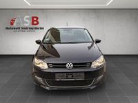 Gebraucht VW Polo Match 69 PS (50 kW) 2013 Schwarz Kleinwagen