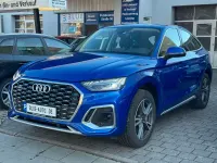 Gebraucht Audi Q5 Sportback S-Line 299 PS (219 kW) 2022 Blau SUV