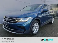 Second-hand VW Tiguan Elegance 150 CP (110 kW) 2022 Albastru SUV