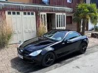 Gebraucht Mercedes SLK200 163 PS (119 kW) 2006 Schwarz Cabrio