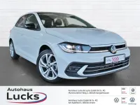Gebraucht VW Polo Style 95 PS (69 kW) 2024 Pure white schwarz Kleinwagen