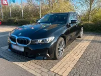 Gebraucht BMW 320e 190 PS (139 kW) 2020 Schwarz Kombi