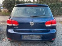 Gebraucht VW Golf VI Trendline 80 PS (58 kW) 2010 Blau Kleinwagen