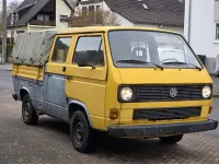 Gebraucht VW T3 58 PS (42 kW) 1988 Gelb Van