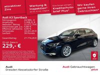 Gebraucht Audi A3 Advanced Plus 116 PS (85 kW) 2024 Brillantschwarz Limousine