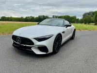 Gebraucht Mercedes SL55 AMG AMG 476 PS (350 kW) 2024 Weiß Cabrio