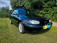 Gebraucht VW Golf Comfortline 75 PS (55 kW) 2000 Schwarz Cabrio