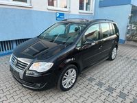 Gebraucht VW Touran 105 PS (77 kW) 2008 Schwarz Van / Kleinbus