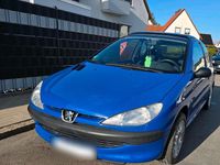 Gebraucht Peugeot 206 60 PS (44 kW) 2000 Blau Limousine