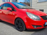 Gebraucht Opel Corsa Color Edition 80 PS (58 kW) 2009 Rot Kleinwagen