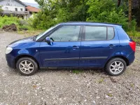 Gebraucht Skoda Fabia Ambiente 85 PS (62 kW) 2009 Blau Kleinwagen