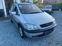 Gebraucht Opel Zafira Elegance 125 PS (91 kW) 2003 Silber Van / Kleinbus