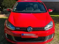 Gebraucht VW Golf VI GTI 211 PS (155 kW) 2009 Rot Kleinwagen