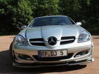 Gebraucht Mercedes SLK200 163 PS (119 kW) 2006 Silber Cabrio