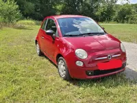 Gebraucht Fiat 500 75 PS (55 kW) 2009 Rot Cabrio