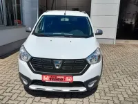 Gebraucht Dacia Lodgy Stepway 131 PS (96 kW) 2021 Weiß Van / Kleinbus