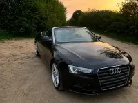Gebraucht Audi A5 Cabriolet S-Line 204 PS (150 kW) 2012 Schwarz Cabrio