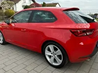 Usata Seat Leon FR 122 CV (89 kW) 2013 Rosso Coupé