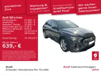 Gebraucht Audi Q8 e-tron S-Line 250 kW (340 PS) 2023 Grau SUV