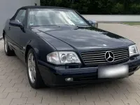 Gebraucht Mercedes SL320 224 PS (164 kW) 2000 Schwarz Cabrio
