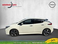 Gebraucht Nissan Leaf N-Connecta 110 kW (150 PS) 2021 Weiß Kleinwagen