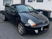 Gebraucht Ford StreetKa 95 PS (69 kW) 2003 Schwarz Cabrio