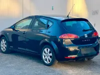 Usata Seat Leon 105 CV (77 kW) 2008 Nero Utilitaria