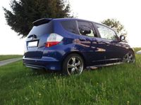 Gebraucht Honda Jazz Comfort 101 PS (74 kW) 2009 Blau metallic Kleinwagen