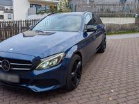 Gebraucht Mercedes C250 Avantgarde 204 PS (150 kW) 2016 Blau Kombi