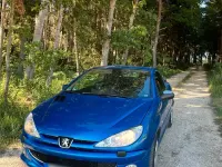 Gebraucht Peugeot 206 CC 136 PS (100 kW) 2004 Blau Cabrio
