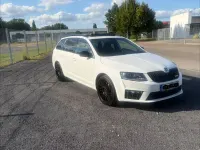 Gebraucht Skoda Octavia RS 184 PS (135 kW) 2014 Weiß Kombi