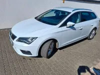 Usata Seat Leon 116 CV (85 kW) 2018 Bianco Berlina