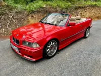 Gebraucht BMW 325 Cabriolet Performance 192 PS (141 kW) 1994 Rot Cabrio