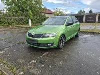 Gebraucht Skoda Rapid Style 105 PS (77 kW) 2014 Grün Kleinwagen