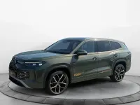 Gebraucht VW Tayron Elegance 194 PS (142 kW) 2026 Cipressinogrün metallic SUV