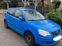 Gebraucht VW Polo 2007 Blau Kleinwagen