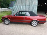 Gebraucht BMW 320 Cabriolet 129 PS (94 kW) 1991 Rot Cabrio