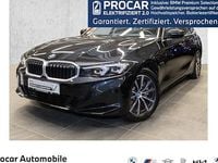 Gebraucht BMW 320e Sport Line 204 PS (150 kW) 2022 Schwarz Kombi